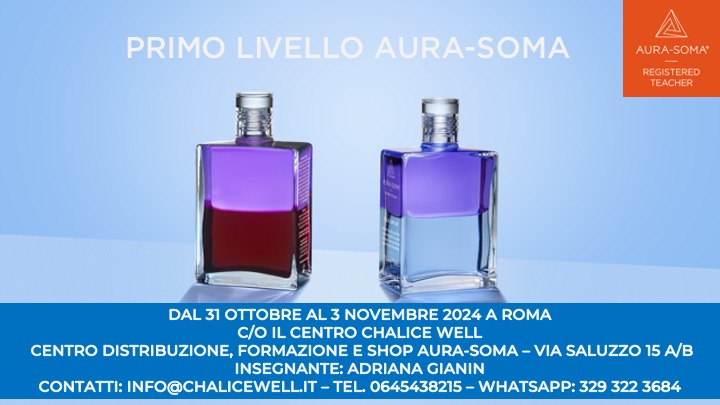 Prossimo Primo Livello Aura-Soma!